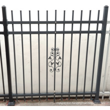 Security Powder Coated Wrought Iron Pool Fence